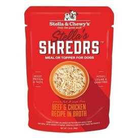 Stella & Chewy's Stella & Chewy's Shredrs Beef & Chicken in Broth Wet Dog Food - 2.8 Oz