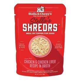 Stella & Chewy's Stella & Chewy's Shredrs Chicken & Liver in Broth Wet Dog Food - 2.8 Oz
