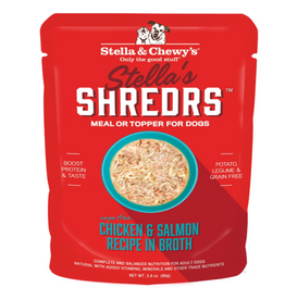Stella & Chewy's Stella & Chewy's Shredrs Cage Free Chicken & Salmon Recipe in Broth Wet Dog Food - 2.8 oz.