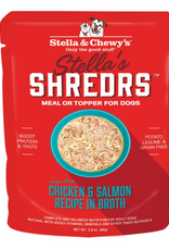 Stella & Chewy's Stella & Chewy's Shredrs Cage Free Chicken & Salmon Recipe in Broth Wet Dog Food - 2.8 oz.