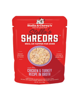 Stella & Chewy's Stella & Chewy's Shredrs Cage Free Chicken & Turkey Recipe in Broth Wet Dog Food - 2.8 oz.