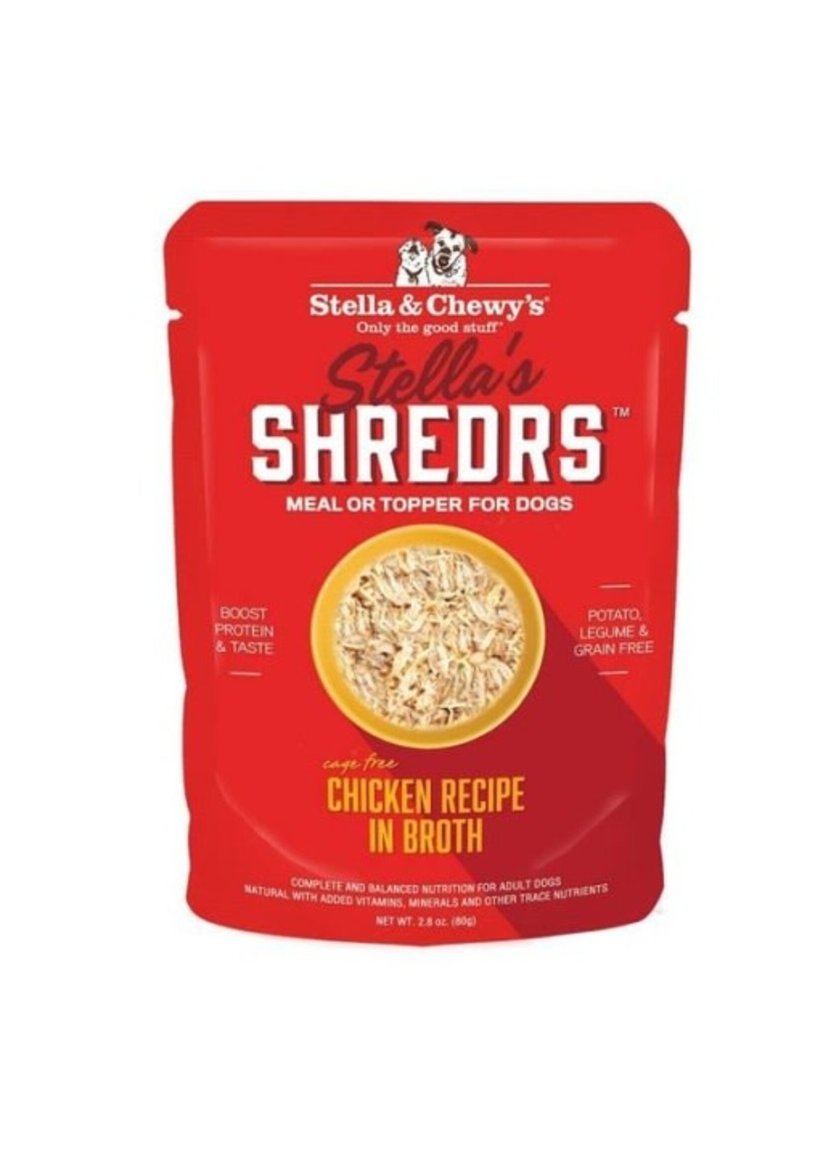 Stella & Chewy's Stella & Chewy's Shredrs Cage Free Chicken in Broth Wet Dog Food - 2.8 Oz