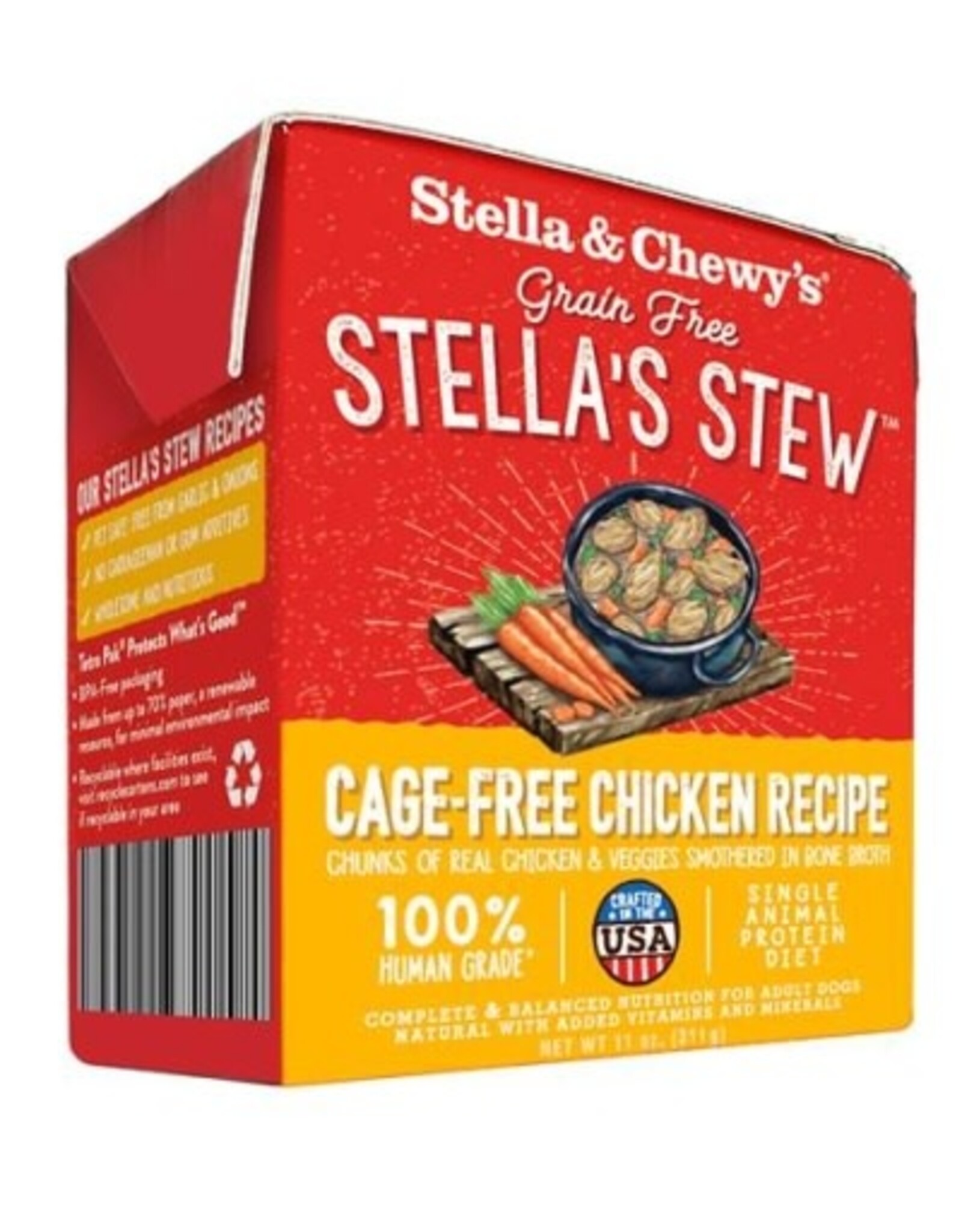 Stella & Chewy's STELLA & CHEWY'S Dog Stew Cage Free Chicken Wet Food 11OZ