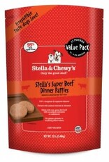 Stella & Chewy's STELLA & CHEWY'S DOG FROZEN DINNER PATTIES BEEF 12LB