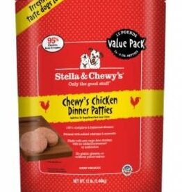 Stella & Chewy's STELLA & CHEWY'S DOG FROZEN DINNER PATTIES CHICKEN 12LB