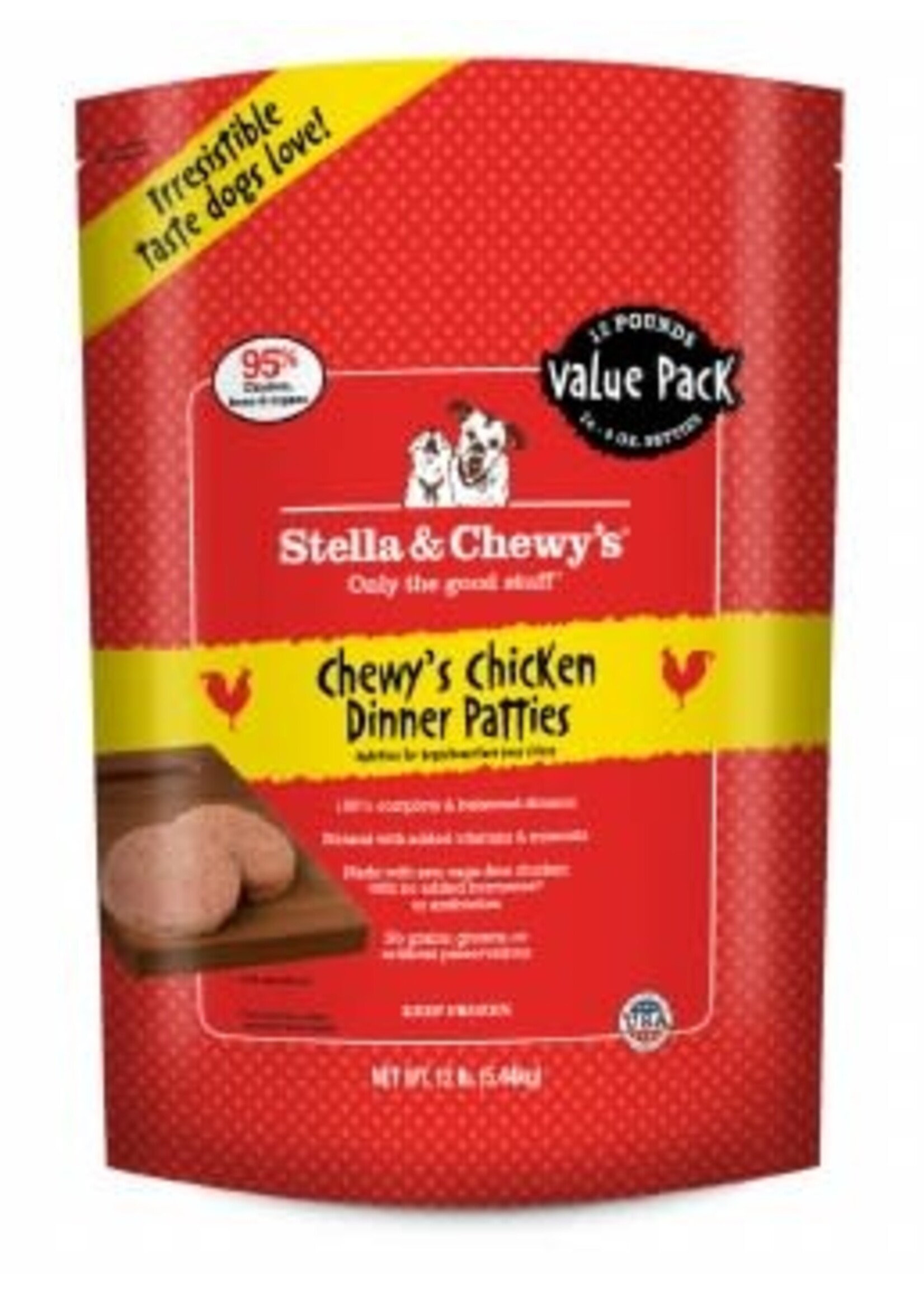 Stella & Chewy's Stella & Chewy's Dog Frozen Dinner Patties Chicken - 12 lb