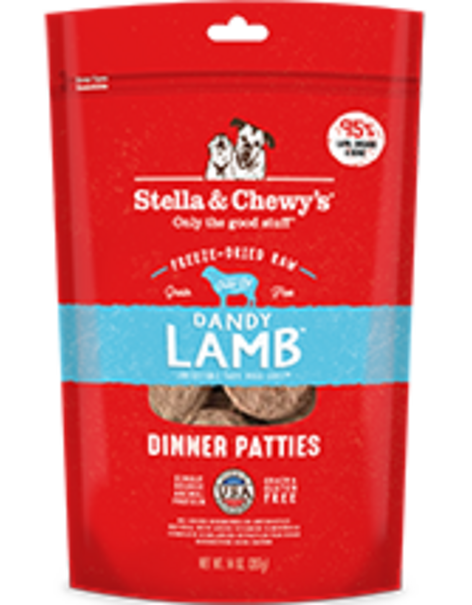 Stella & Chewy's STELLA & CHEWY'S DOG FROZEN DINNER PATTIES LAMB 12LB