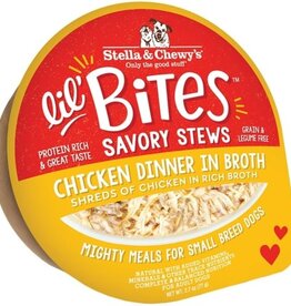 Stella & Chewy's Stella & Chewy's Lil Bites Chicken Dinner in Broth Savory Dog Stew - 2.7 Oz.