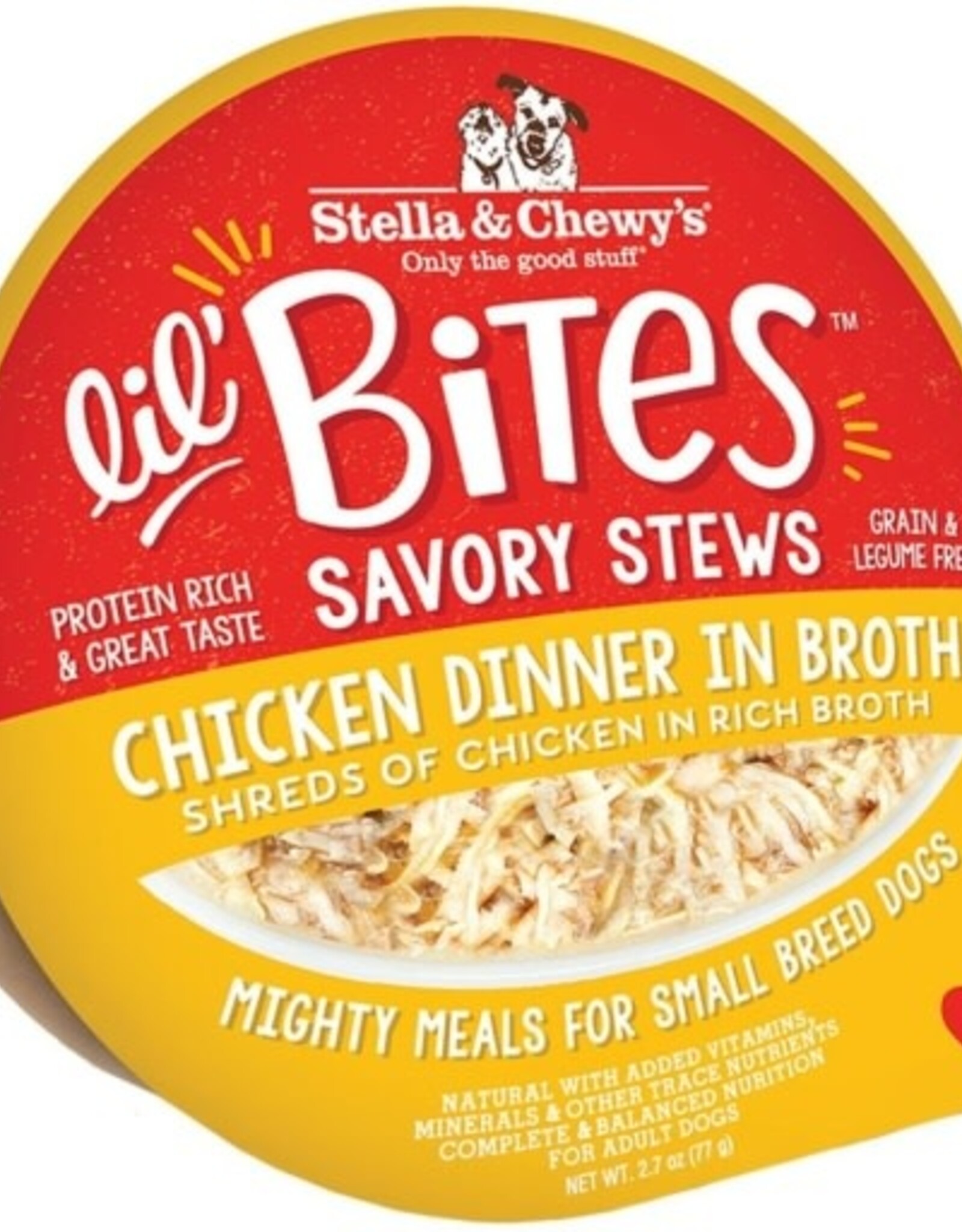 Stella & Chewy's Stella & Chewy's Lil Bites Chicken Dinner in Broth Savory Dog Stew - 2.7 Oz.