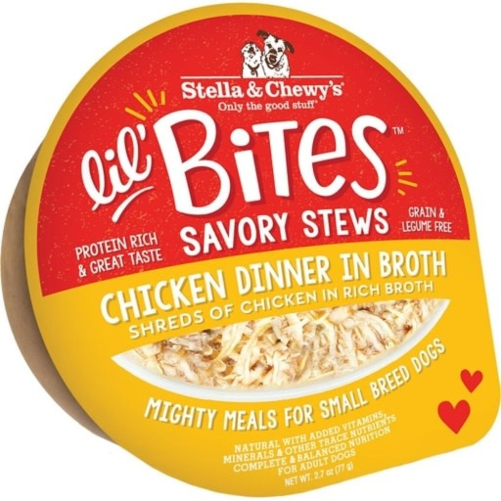 Stella & Chewy's Stella & Chewy's Lil Bites Chicken Dinner in Broth Savory Dog Stew - 2.7 Oz.