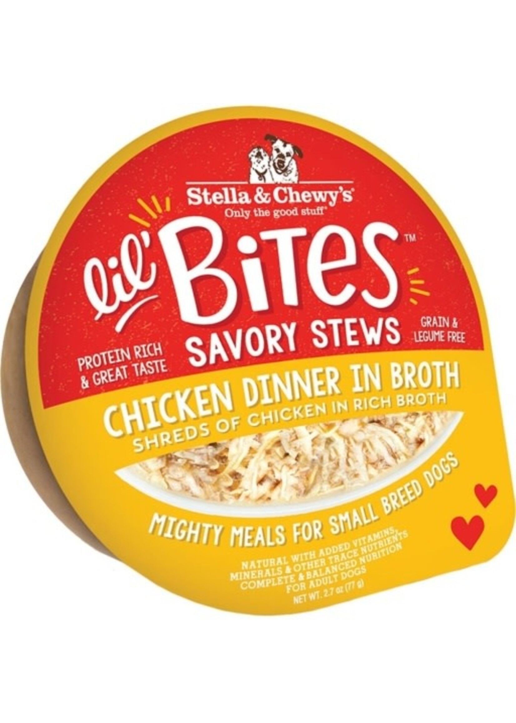 Stella & Chewy's Stella & Chewy's Lil Bites Chicken Dinner in Broth Savory Dog Stew - 2.7 Oz.