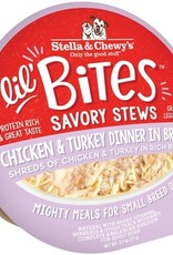 Stella & Chewy's Stella & Chewy's Lil Bites Chicken & Turkey Dinner in Broth Savory Dog Stew - 2.7 Oz.
