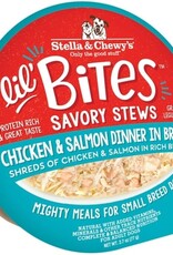 Stella & Chewy's Stella & Chewy's Lil Bites Chicken & Salmon Dinner in Broth Savory Dog Stew - 2.7 Oz.