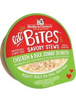 Stella & Chewy's Stella & Chewy's Lil Bites Chicken & Duck Dinner in Broth Savory Dog Stew - 2.7 Oz.