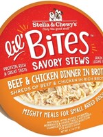 Stella & Chewy's Stella & Chewy's Lil Bites Beef & Chicken Dinner in Broth Savory Dog Stew - 2.7 Oz.