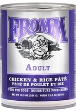 Fromm Fromm Classic Adult Chicken & Rice Pate Canned Dog Food - 12.5 Oz, case of 12