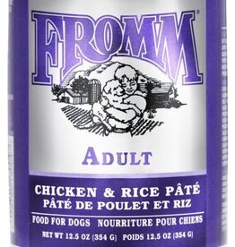 Fromm Fromm Classic Adult Chicken & Rice Pate Canned Dog Food - 12.5 Oz, case of 12