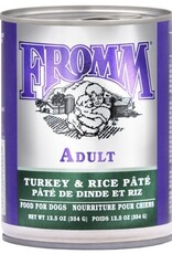 Fromm Fromm Classic Adult Turkey & Rice Pate Canned Dog Food - 12.5 Oz, case of 12