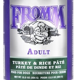Fromm Fromm Classic Adult Turkey & Rice Pate Canned Dog Food - 12.5 Oz, case of 12