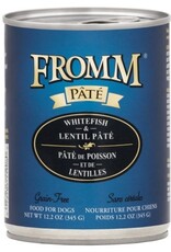 Fromm Fromm Whitefish & Lentil Pate Canned Dog Food - 12.2 Oz, Case of 12