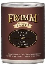 Fromm Fromm Turkey Pate Canned Dog Food - 12 Oz, Case of 12