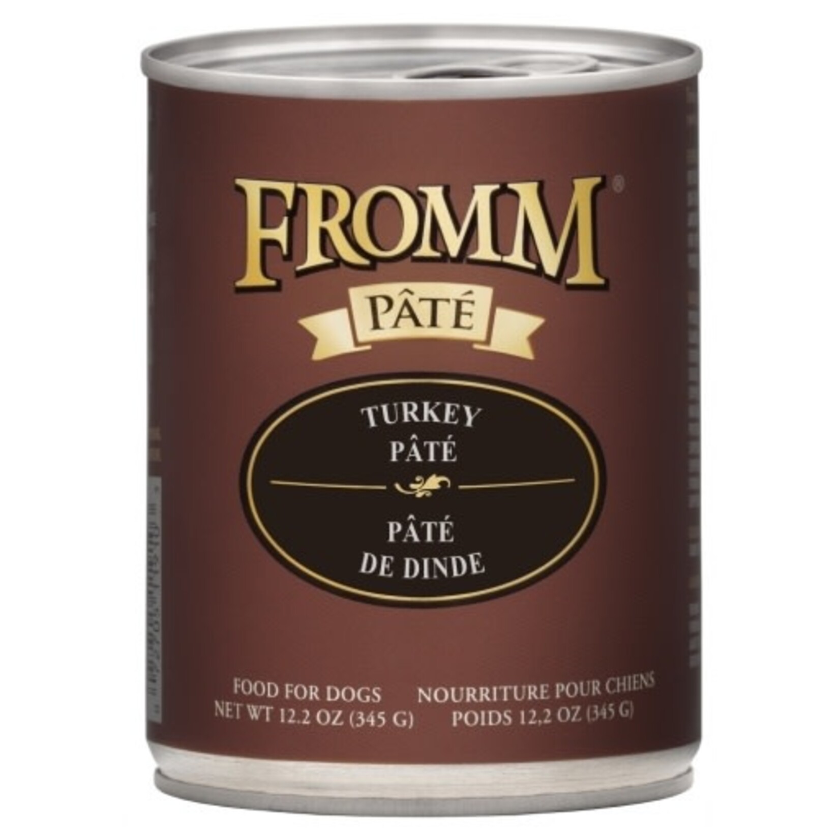 Fromm Fromm Turkey Pate Canned Dog Food - 12 Oz, Case of 12