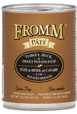 Fromm Fromm Turkey, Duck, & Sweet Potato Pate Canned Dog Food - 12.2 Oz, Case of 12