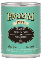 Fromm Fromm Seafood Medley Pate Canned Dog Food - 12.2 Oz, Case of 12