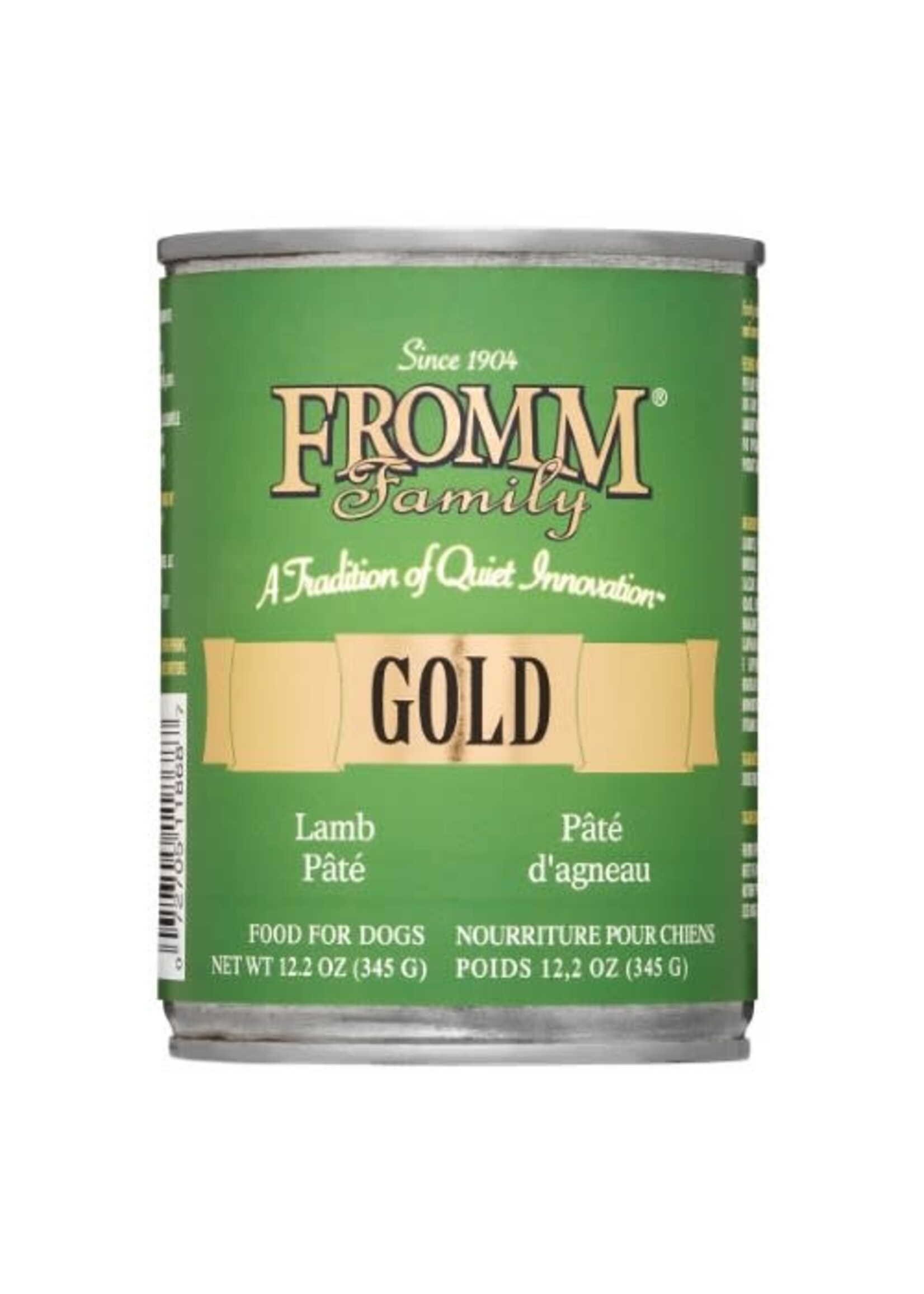 Fromm Fromm Lamb Pate Canned Dog Food - 12.2 Oz, Case of 12