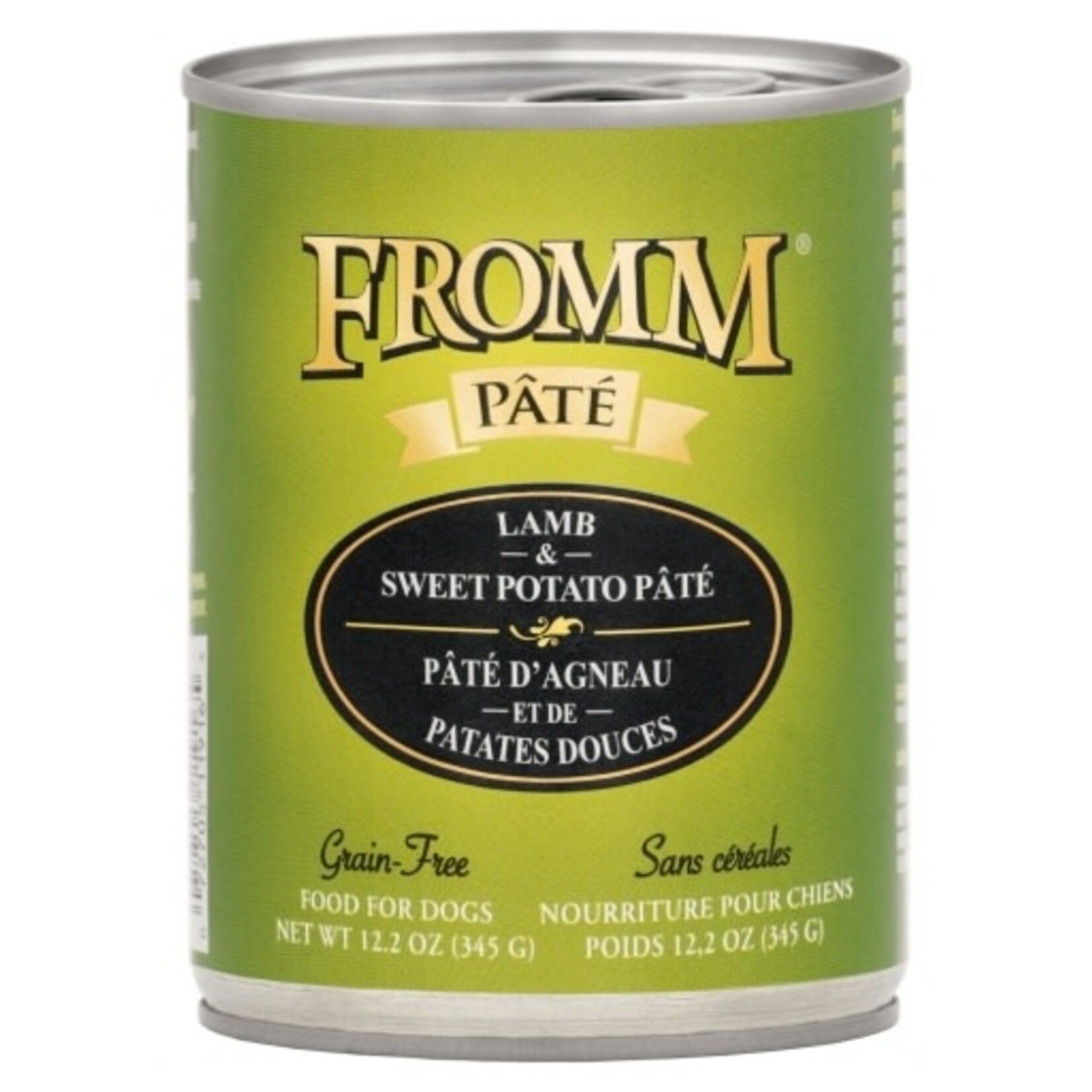 Fromm Fromm Lamb & Sweet Potato Pate Canned Dog Food - 12.2 Oz, Case of 12