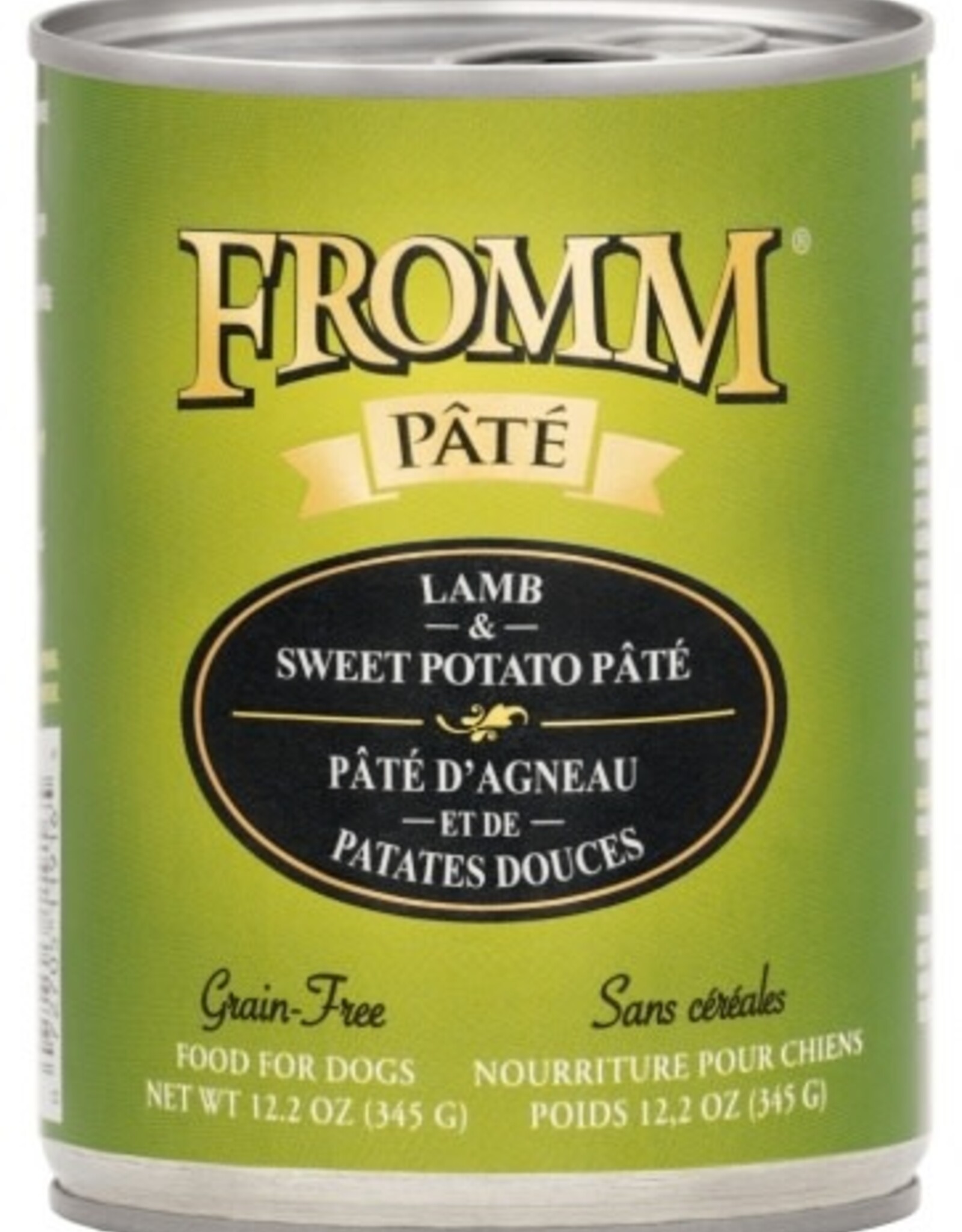 Fromm Fromm Lamb & Sweet Potato Pate Canned Dog Food - 12.2 Oz, Case of 12