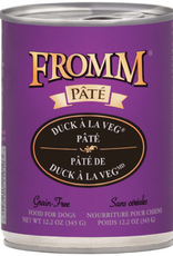 Fromm Fromm Duck a La Veg Pate Canned Dog Food - 12.2 Oz, Case of 12