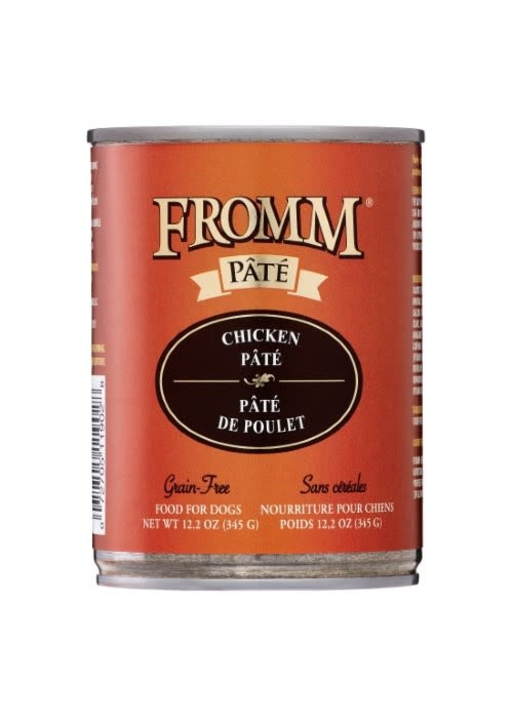 Fromm Fromm Chicken Pate Canned Dog Food - 12 Oz - Pack of 12