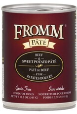 Fromm Fromm Beef & Sweet Potato Pate Canned Dog Food - 12.2 Oz, Case of 12