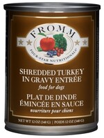 Fromm Fromm Four-Star Shredded Turkey Canned Dog Food - 12 Oz, Case of 12