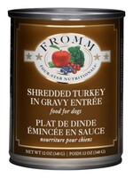 Fromm Fromm Four-Star Shredded Turkey Canned Dog Food - 12 Oz, Case of 12