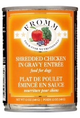 Fromm Fromm Four Star Shredded Chicken in Gravy Entree Canned Dog Food - 12 Oz, Case of 12