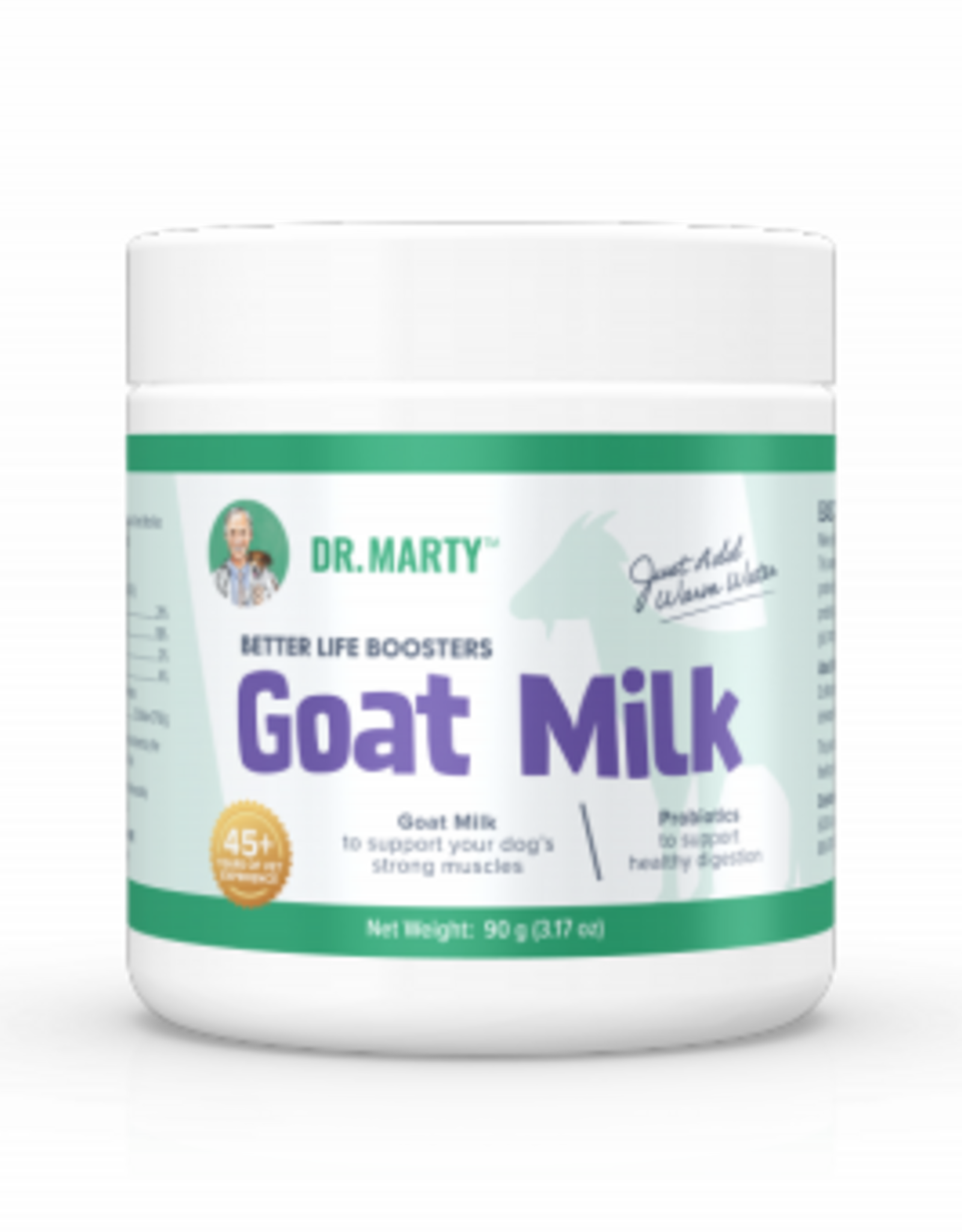 Dr. Marty Dr. Marty Goat Milk Better Life Boosters Powdered Supplement for Dogs - 3.17 Oz
