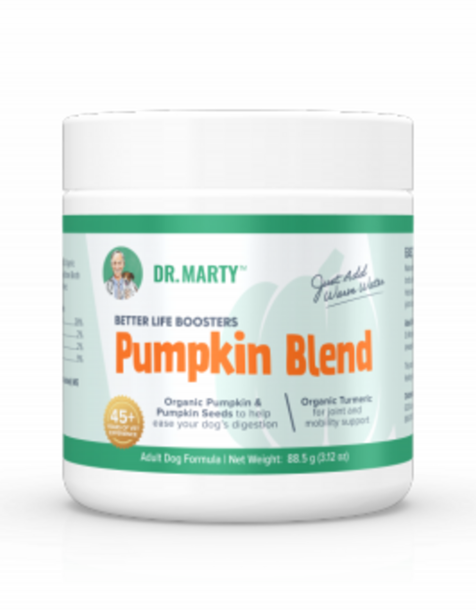 Dr. Marty Dr. Marty Pumpkin Blend Better Life Boosters Powdered Supplement for Dogs - 3.17 Oz