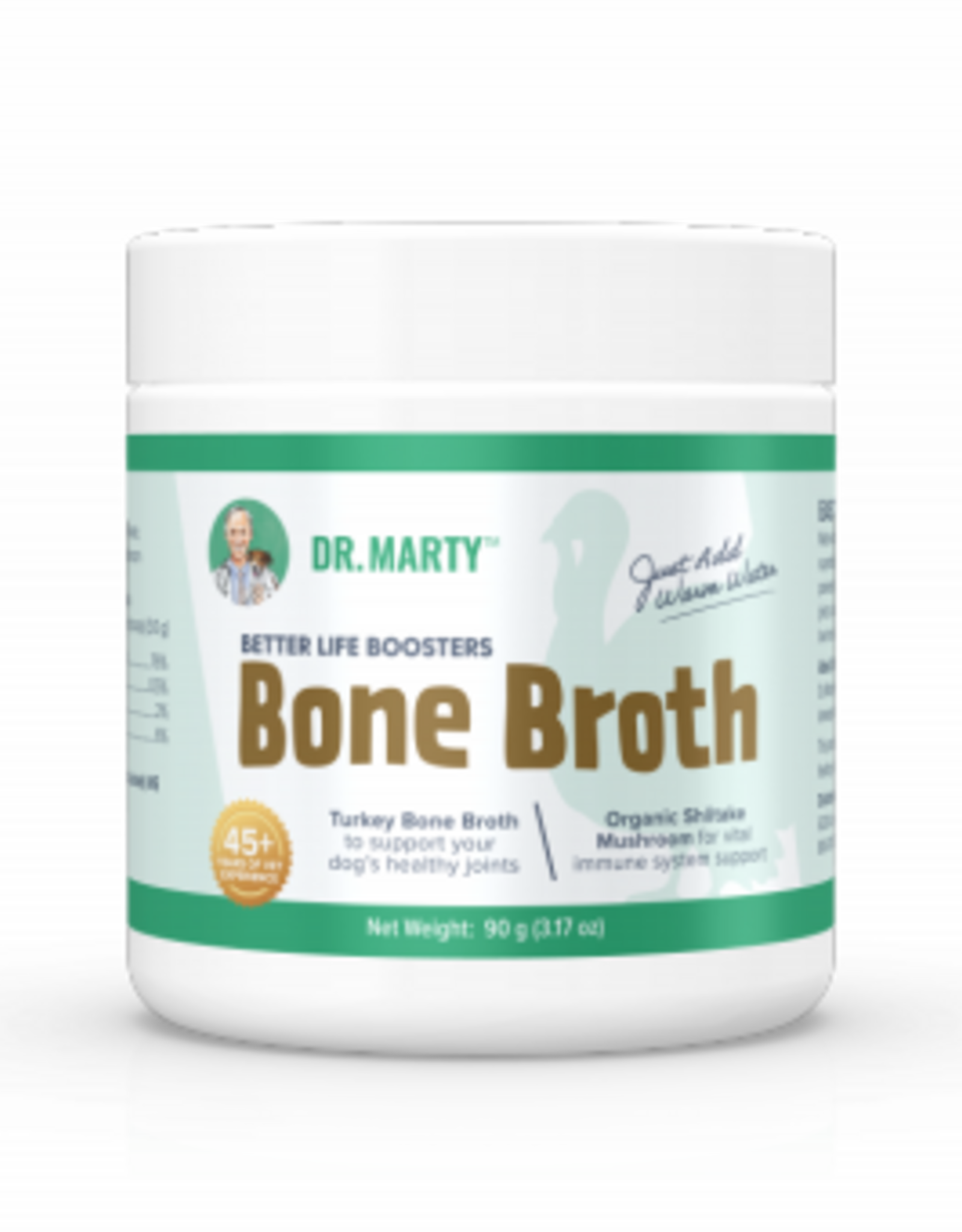 Dr. Marty Dr. Marty Bone Broth Better Life Boosters Powdered Supplement for Dogs - 3.17 Oz