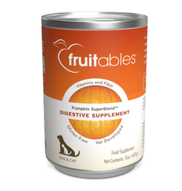 Fruitables Fruitables Pumpkin Superblend Digestive Supplement for Dogs - 15 oz. Single Can