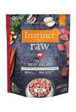 Instinct Instinct Frozen Raw Bites Grain-Free Real Beef Recipe Dog Food, 3-lb Bag