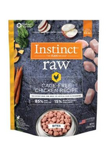 Instinct Instinct Frozen Raw Bites Grain-Free Cage-Free Chicken Recipe Dog Food, 3-lb Bag
