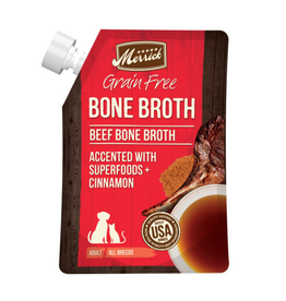 Merrick Merrick Grain Free Beef Bone Broth  Dog Food Topper - 16 oz Pouch