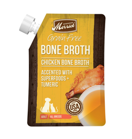 Merrick Merrick Bone Broth Grain Free Chicken Wet Dog Food Topper - 16 oz. Pouch