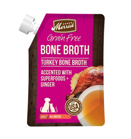 Merrick Merrick Turkey Bone Broth Meal Topper - 16 oz pouch
