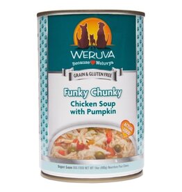 Weruva Weruva Funky Chunky Chicken Soup with Pumpkin Canned Dog Food - 14 Oz, Case of 12