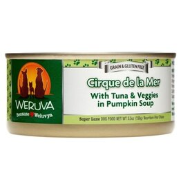 Weruva Weruva Cirque De La Mer with Tuna & Veggies in Pumpkin Soup Canned Dog Food - 5.5 Oz, Case of 24