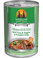 Weruva Weruva Cirque De La Mer with Tuna & Veggies in Pumpkin Soup Canned Dog Food - 14 Oz, Case of 12