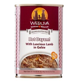 Weruva Weruva Classics Hot Dayam! with Luscious Lamb in Gelee Wet Dog Food, 14 Oz., Case of 12, 12 X 14 OZ